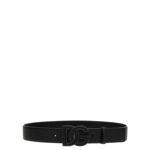 Dolce & Gabbana Logo Leather Belt - NWT